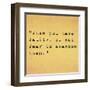 Inspirational Quote By Confucius On Earthy Background-nagib-Framed Art Print