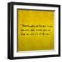 Inspirational Quote By Confucius On Earthy Background-nagib-Framed Art Print