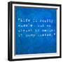 Inspirational Quote By Confucius On Earthy Background-nagib-Framed Premium Giclee Print