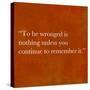 Inspirational Quote By Confucius On Earthy Background-nagib-Stretched Canvas