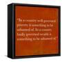 Inspirational Quote By Confucius On Earthy Background-nagib-Framed Stretched Canvas