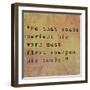 Inspirational Quote By Confucius On Earthy Background-nagib-Framed Art Print