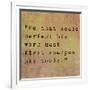 Inspirational Quote By Confucius On Earthy Background-nagib-Framed Art Print