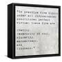 Inspirational Quote By Confucius On Earthy Background-nagib-Framed Stretched Canvas