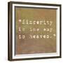 Inspirational Quote By Confucius On Earthy Background-nagib-Framed Premium Giclee Print