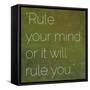 Inspirational Quote by Gautama Buddha (563 BC-483 BC)-nagib-Framed Stretched Canvas