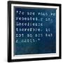 Inspirational Quote By On Earthy Background-nagib-Framed Premium Giclee Print