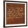 Inspirational Quote By Siddhartha Gautama (The Buddha) On Earthy Background-nagib-Framed Art Print