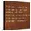 Inspirational Quote By Siddhartha Gautama (The Buddha) On Earthy Background-nagib-Stretched Canvas