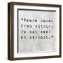 Inspirational Quote By Siddhartha Gautama (The Buddha) On Earthy Background-nagib-Framed Art Print