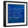 Inspirational Quote By Siddhartha Gautama (The Buddha) On Earthy Background-nagib-Framed Art Print