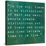 Inspirational Quote By Siddhartha Gautama (The Buddha) On Earthy Background-nagib-Stretched Canvas