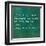 Inspirational Quote By Siddhartha Gautama (The Buddha) On Earthy Background-nagib-Framed Art Print