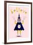 Inspirational Wizard Cat-Jordan Andrew Carter-Framed Giclee Print