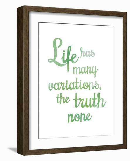 Inspire - Life-Sasha Blake-Framed Art Print