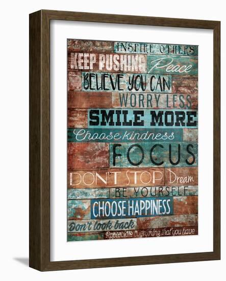 Inspire Others-Jace Grey-Framed Art Print