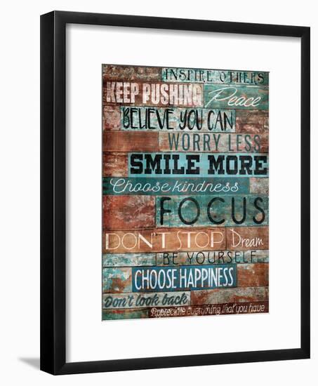 Inspire Others-Jace Grey-Framed Art Print