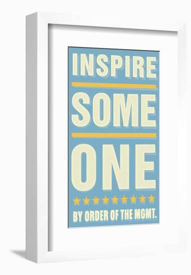 Inspire Someone-John Golden-Framed Art Print