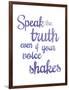 Inspire - Truth-null-Framed Giclee Print