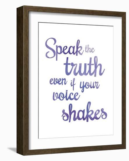 Inspire - Truth-null-Framed Giclee Print