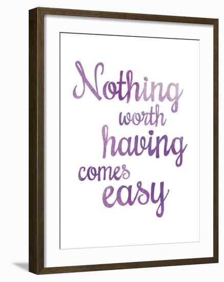 Inspire - Worth-null-Framed Giclee Print