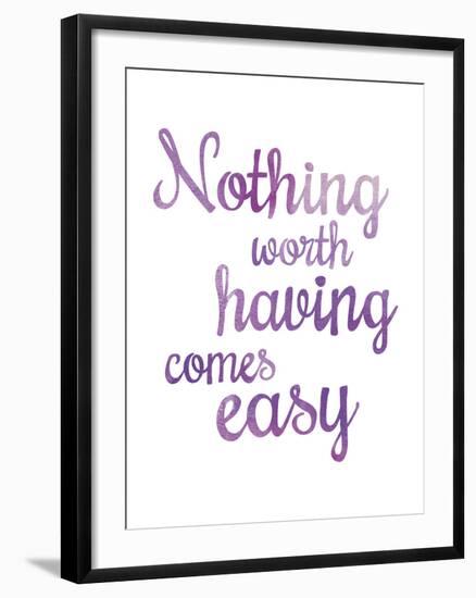 Inspire - Worth-null-Framed Giclee Print