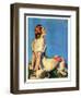 "Inspired by Poetry,"August 24, 1935-Guy Hoff-Framed Giclee Print