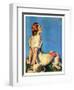 "Inspired by Poetry,"August 24, 1935-Guy Hoff-Framed Giclee Print