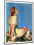"Inspired by Poetry,"August 24, 1935-Guy Hoff-Mounted Giclee Print