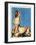 "Inspired by Poetry,"August 24, 1935-Guy Hoff-Framed Premium Giclee Print