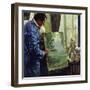 Inspired by the Impressionists, Gauguin Became an Amateur Painter-Luis Arcas Brauner-Framed Giclee Print