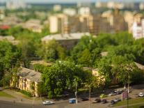 Blurry Tilt-Shift Cityscape Background-inspired_by_the_light-Photographic Print