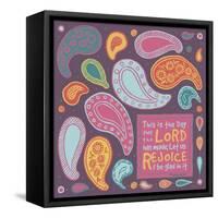 Inspired Paisley I-Andi Metz-Framed Stretched Canvas