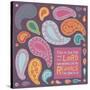Inspired Paisley I-Andi Metz-Stretched Canvas