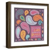 Inspired Paisley I-Andi Metz-Framed Art Print