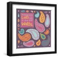 Inspired Paisley II-Andi Metz-Framed Art Print