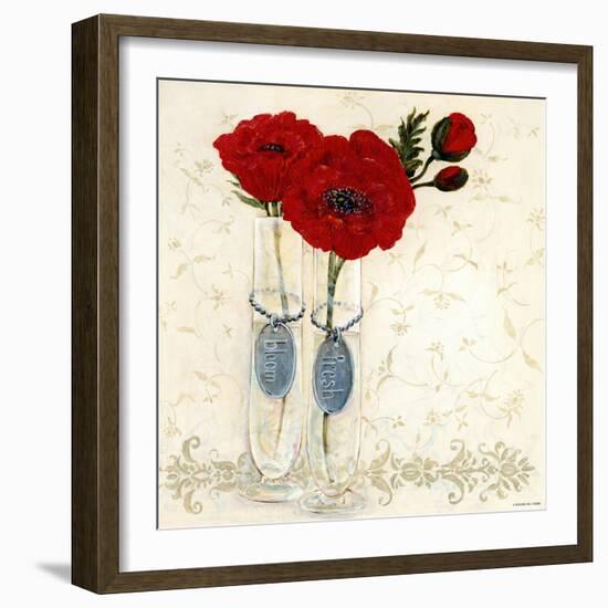 Inspired Red-Boem O.-Framed Art Print