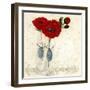 Inspired Red-Boem O.-Framed Art Print