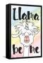 Inspiring Llama - Llama be me-Trends International-Framed Stretched Canvas