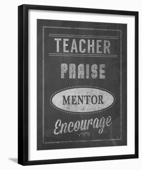 Inspiring Teacher II-Tom Frazier-Framed Giclee Print