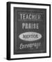 Inspiring Teacher II-Tom Frazier-Framed Giclee Print