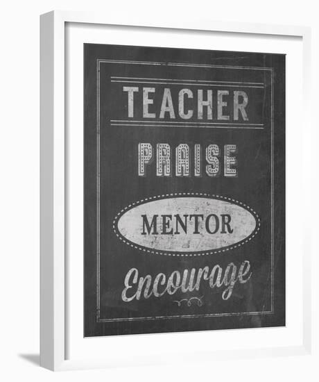 Inspiring Teacher II-Tom Frazier-Framed Giclee Print