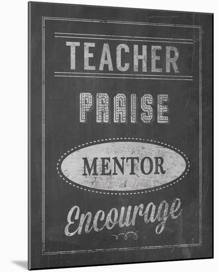Inspiring Teacher II-Tom Frazier-Mounted Giclee Print
