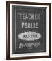 Inspiring Teacher II-Tom Frazier-Framed Giclee Print