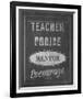 Inspiring Teacher II-Tom Frazier-Framed Giclee Print