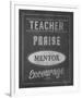 Inspiring Teacher II-Tom Frazier-Framed Giclee Print