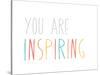 Inspiring-Lila Fe-Stretched Canvas