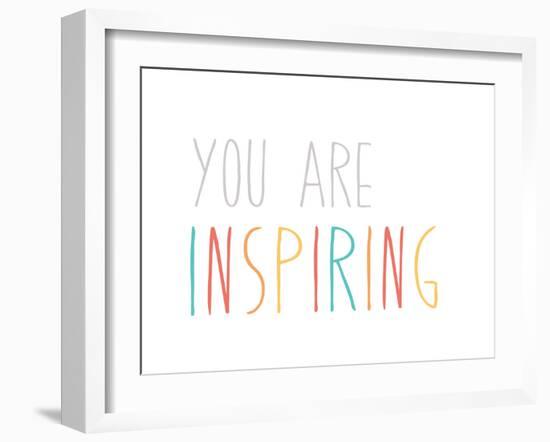 Inspiring-Lila Fe-Framed Art Print