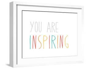 Inspiring-Lila Fe-Framed Art Print