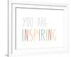 Inspiring-Lila Fe-Framed Art Print